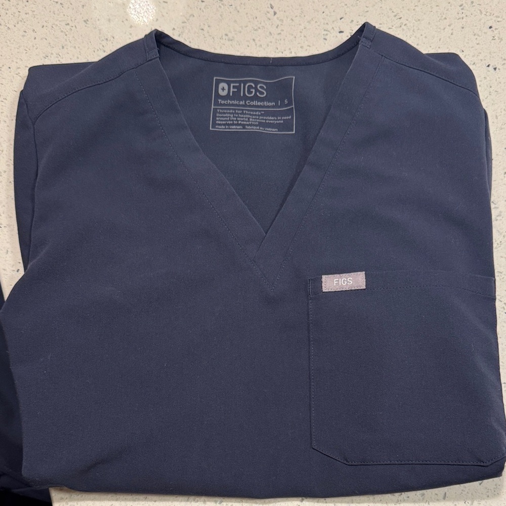 Figs Catrina Scrub Top